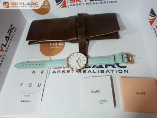 Cluse La Bohème Gold/Pastel Mint Watch