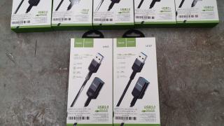 7 USB Male to USB Female Cables