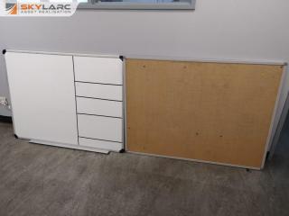 Office Whiteboard & Pin Board