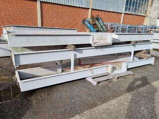 3x Steel Water Troughs / Water River Troughs