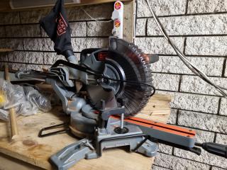 Black & Decker 254mm Single Bevel Slide Mitre Saw BES710-XE