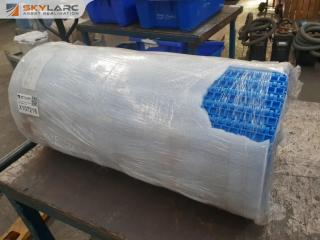 Roll of New Plastic Link Conveyer Belt