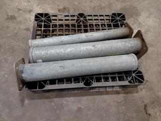 3 Steel Bollards