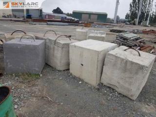 6 x Concrete Dead Man Blocks