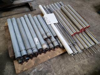Assorted Stainless & Non-stainlees Steel Conveyor Rollers