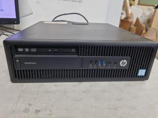 HP EliteDesk 800 G2 SFF Computer w/ Intel Core i5 & Windows 10 Pro