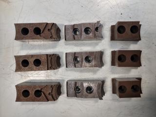 3 Sets of CNC Chuck Jaws