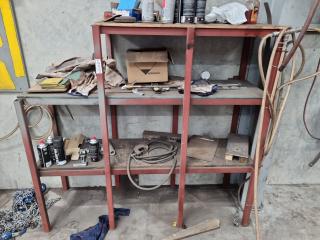 Custom Steel Workshop Storage Shelf