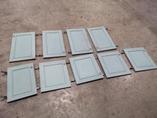 9x Matching Cabinet Cupboard Doors, Assorted Sizes