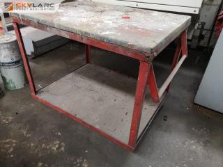 Heavy Duty Mobile Workshop Shelf Trolley