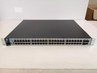 HP PoE+ Gigabit Ethernet Switch 2530-48G