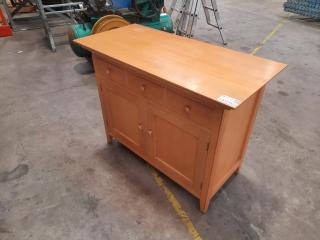 Wooden Drawer Sideboard