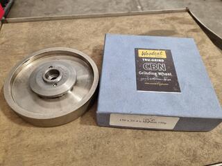 Woodcut Tools Tru-Grind CBN Grinding Wheel, 150mm, 180g
