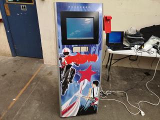 Mobile Retail Event Kiosk w/ LCD Touch Screen Monitor