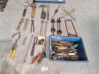 Large Assortment of Workshop Hand Tools