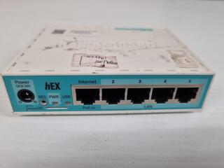 MikroTek hEX 5-Port Gigabit Ethernet Router 