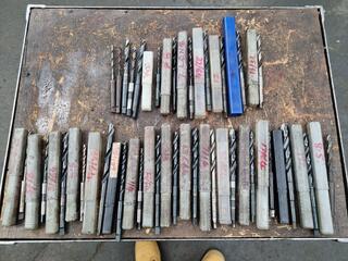 29x Morse Taper No.1 Drills, Metric & Imperial Sizes