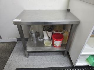 Small Stainless Bench 