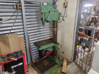 PRMT Three Phase Gear Head Drill Press 