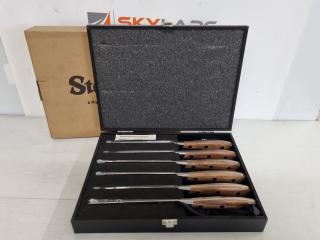 Starrett 6-Piece Streak Knife Set