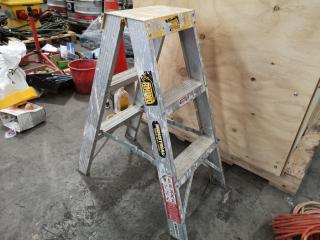 Rino 870mm Industrial Double Sided Step Ladder