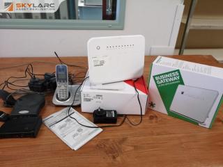 Assorted Broadband Gateway Units, Wireless Phone & More