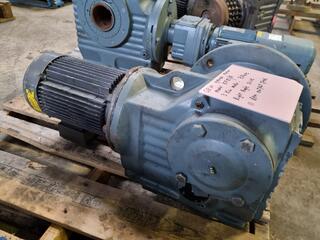 SEW Gearbox KF87/A w/ 3kW Electric Motor