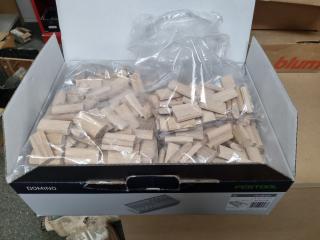 453x Festool Domino Beech Tenons, 10x50mm Size, Bulk Lot