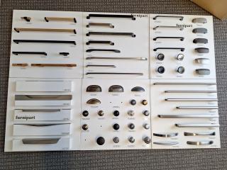 Door Handle Sample Boards 