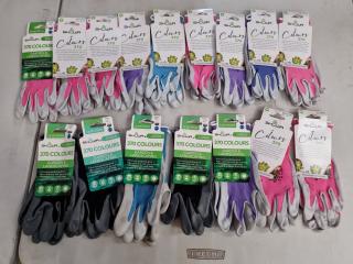 Lynn River Colours 370 Gardening Gloves, 16x Pairs