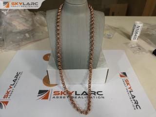 Kagi Rose Gold Plated Steel Me Necklace