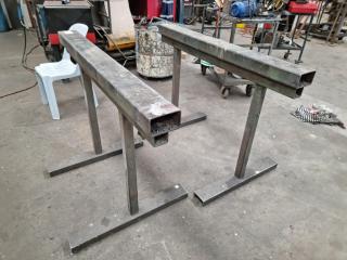 Pair of Heavy Duty Workshop Saw Horses