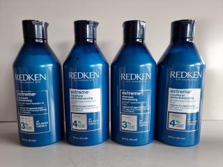 4 Redken Extreme Shampoos & Conditioners 