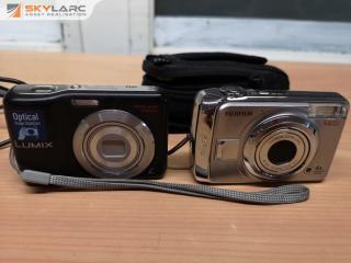 Panasonic Lumix 14mp & Fujifilm FinePix 9mp Digital Cameras