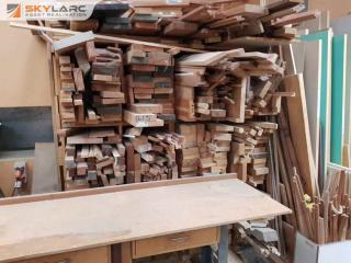 Large Rack of Hardwood Timber