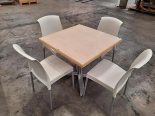 Cafe Style (Collapsible) Table  and Chairs Set