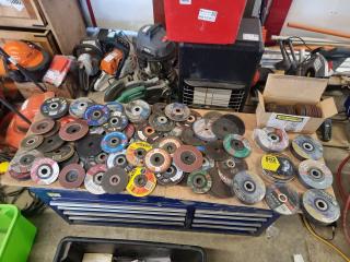 Huge Assortment of Grinding/Cutting Wheels (100-150mm)