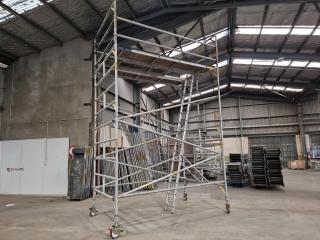 Oldfields Aluminium Scaffolding Tower  - 3m Long x 4.6m High