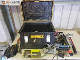 DeWalt Wheeled Toolbox and Tools