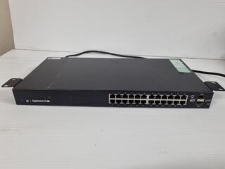 Ubiquiti EdgeSwitch 24 LITE Gigabit Managed PoE+ Switch