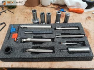 8 x Boring Bars and Tool Holders