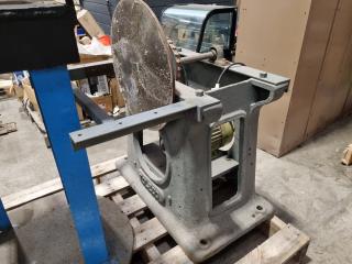 Vintage Toledo 450mm Diameter Disk Polisher / Sander