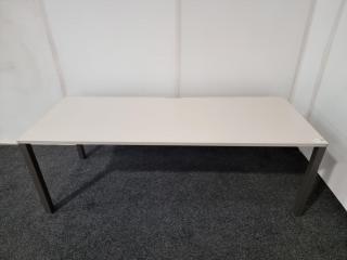 Cream Coloured Office Table