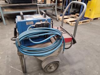 Miller Spectrum 650 CutForce Plasma Cutter w/ Heavy Duty Welding Trolley