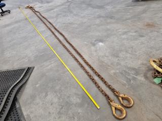 2-Leg Lifting Chain Assembly, 6-Metre, 9-Ton