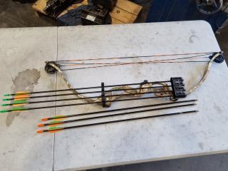 Youth Bow w/ 7x Practice Arrows by Junxing Archery