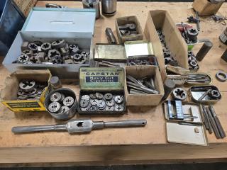 Huge Lot of Taps and Dies 