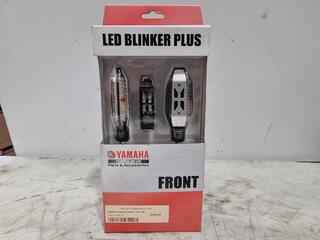 Yamaha Motorcycle Front LED Blinker Plus Kit, New 