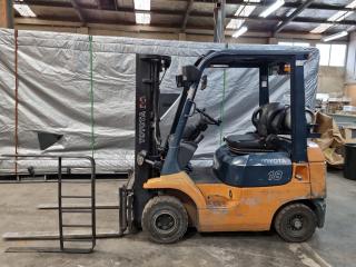 2003 Toyota 18 Dual Fuel Forklift Truck