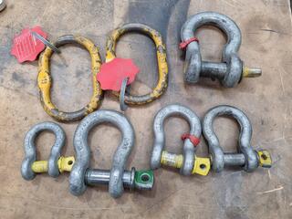 Assorted Bow Shackles & Master Links